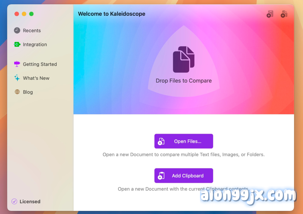 Kaleidoscope for Mac(文件比较应用) v6.5专业版